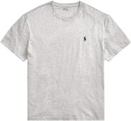 👕 polo ralph lauren men's grey heather t-shirt logo