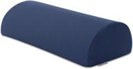 🌙 intevision 4-position support pillow (20.5 x 8 x 4.5) - 400 thread count egyptian cotton cover logo