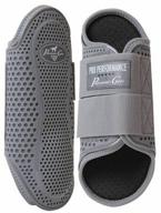 🏆 premium quality pro performance hybrid splint boots charcoal (m) - ideal for professionals logo