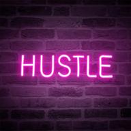 hustle neon sign for wall decor большие светодиодные неоновые огни праздничные украшения для спальни 19 логотип