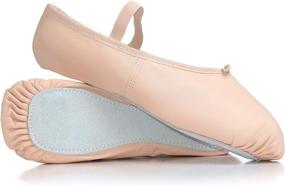 img 4 attached to Child Premium Leather Ballet T2000CPNK11 0M