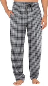 img 2 attached to 👕 Fruit of the Loom Woven Sleep Pajama: Stylish Men's Clothing for Maximum Comfort