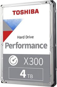 img 4 attached to 💾 Toshiba X300 4TB Performance & Gaming 3.5-Inch Internal Hard Drive – CMR SATA 6 Gbps 7200 RPM 256 MB Cache - HDWR440XZSTA.