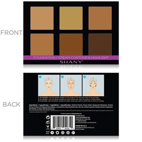 img 2 attached to 🎨 SHANY Refillable Foundation/Cream Contour & Highlight Palette with Mirror - Layer 2 - Ultimate Add-on for the Contour and Highlight 4-Layer Makeup Kit