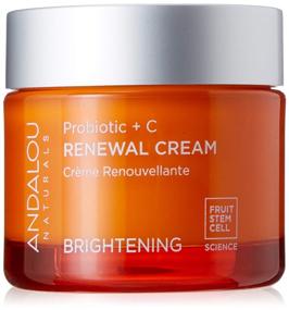 img 4 attached to 🌟 Andalou Naturals Brightening Probiotic + C Renewal Cream: Boost Your Skin's Radiance with this 1.7 Fl Oz Probiotic Cream