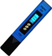 🔬 accurate and reliable tds water quality test meter with large backlit lcd screen, professional tds and temperature measurement at an affordable price. logo
