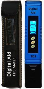 img 1 attached to 🔬 Точный и надежный тестер качества воды TDS с большим подсвечиваемым ЖК-экраном, профессиональное измерение TDS и температуры по доступной цене.