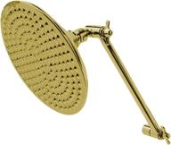 🚿 enhance your shower experience with the kingston brass k136k2 designer trimscape victorian high low shower kit in polished brass logo
