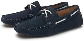 img 3 attached to 👞 New Republic Dylan Suede Driver Men's Shoes: Premium Comfort and Timeless Style