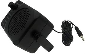 img 1 attached to 🔊 Enhance Communication with Red-Fire 3.5mm Jack Adjustable Volume Mini External Speaker for Walkie Talkies, CB Radios, and More