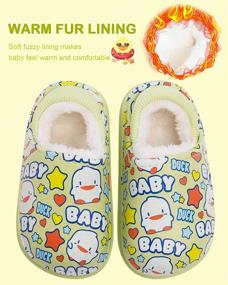 img 3 attached to 👶 Waterproof Toddler Fluffy Sandals Boys' Shoes - Clogs & Mules