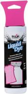 🎨 intense black tulip liquid dye: vibrant coloring for fabrics logo