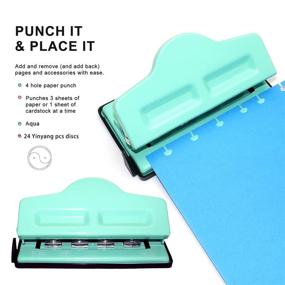 img 3 attached to Bring Joy to Your Crafting Journey with the Enjoy Myself Mushroom Shape Discbound Hole Punch Set