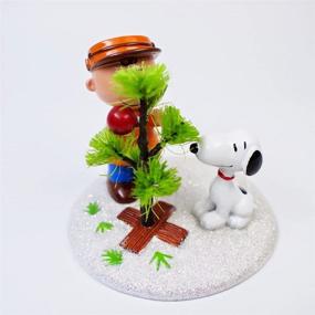 img 2 attached to 🌲 Department 56 Peanuts Charlie Brown & Snoopy The Perfect Tree Figurine: Exquisite Hand-Crafted & Hand-Painted Collectible