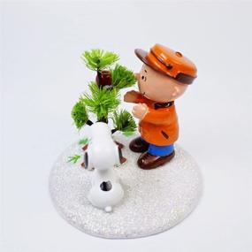 img 1 attached to 🌲 Department 56 Peanuts Charlie Brown & Snoopy The Perfect Tree Figurine: Exquisite Hand-Crafted & Hand-Painted Collectible