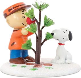 img 4 attached to 🌲 Department 56 Peanuts Charlie Brown & Snoopy The Perfect Tree Figurine: Exquisite Hand-Crafted & Hand-Painted Collectible