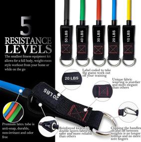 img 1 attached to Exercise Resistance Training Stackable Strength