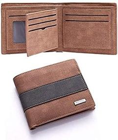 img 1 attached to Lvshi Leather Wallet Vintage Blocking Men's Accessories