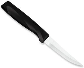 img 4 attached to 🔪 Rada Cutlery серия Anthem тяжелый нож для очистки: лезвие из нержавеющей стали и эргономичная черная ручка из смолы, 7-3/8 дюймов