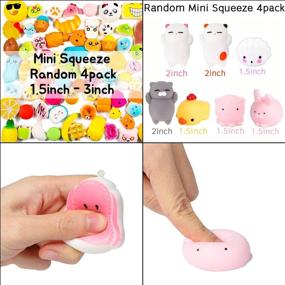 img 1 attached to 👾 WATINC Sensory Squishies: Stretchy & Colorful Fidget Toys