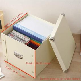 img 3 attached to Foldable Storage Moisture Proof Cardboard Clothes