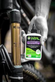 img 1 attached to 🚲 WPL Forkboost Lube for Mountain Bike Forks and Shocks - Premium Oil for Suspension Dust Seals - Bike Lubricant