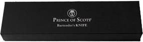 img 1 attached to 🍸 Prince of Scots Bartender's Knife: Extra-Large Handle, Premium Steel, Multi-Purpose Blade - The Ultimate Bar Tool