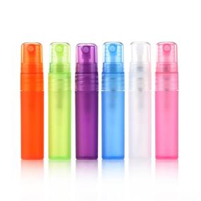 img 2 attached to 🌸 Elfenstal Atomizer Plastic Refillable Fragrance - Convenient & Long-lasting Perfume Dispenser