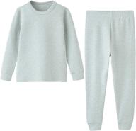 enfants chéris toddler pajamas: warm cotton pjs for 24m-6 year old girls boys logo