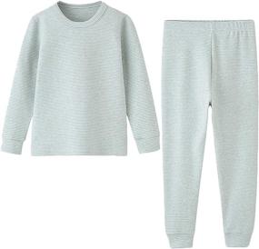 img 4 attached to Enfants Chéris Toddler Pajamas: Warm Cotton Pjs for 24M-6 Year Old Girls Boys