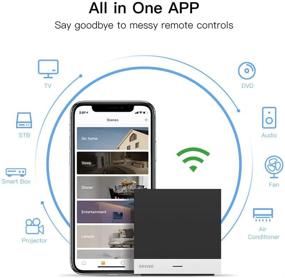 img 3 attached to ORVIBO Smart Home Hub IR Blaster: Control TV, STB, Projector, Sound, AC & More with Mobile Phone & Voice Commands - Compatible with Alexa, Google, Siri