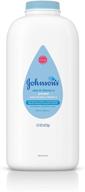 johnson's baby powder: naturally derived cornstarch aloe & vitamin e, hypoallergenic, 22 oz logo