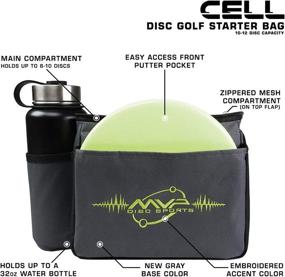 img 3 attached to 🥏 MVP Disc Sports Cell Disc Golf Starter Bag: Optimize Your Game!