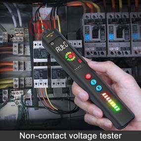 img 1 attached to 🔌 SUETTLA Non Contact Voltage Tester with Infrared Thermometer: Ideal for HVAC, Automotive & Home Appliances