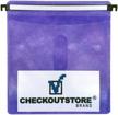 checkoutstore double sided refill plastic hanging logo