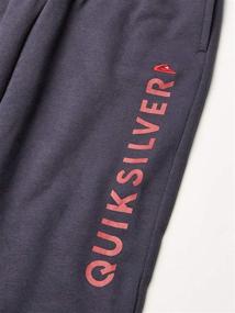img 2 attached to Quiksilver Boys' Trackpant Screen Youth Fleece Bottoms