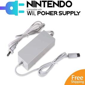 img 3 attached to Wii Console Charger - AC Wall Power Adapter Supply Cable Cord for Nintendo Wii (Not compatible with Nintendo Wii U)