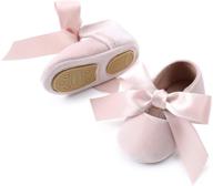👶 newborn infant girls' shoes - tutoo princess walkers logo