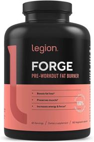 img 4 attached to ⚡️ Legion Forge Fasted Fat Burner: Trim Belly Fat and Target Stomach Fat with Yohimbe, HMB, and Choline - All Natural Thermogenic Fat Burner - 45 Servings