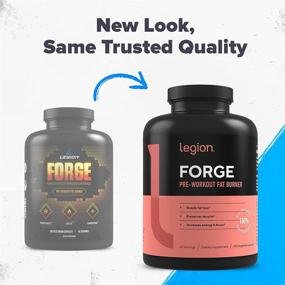 img 3 attached to ⚡️ Legion Forge Fasted Fat Burner: Trim Belly Fat and Target Stomach Fat with Yohimbe, HMB, and Choline - All Natural Thermogenic Fat Burner - 45 Servings
