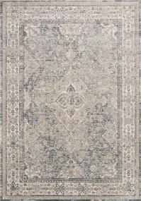 img 2 attached to 🏷️ Loloi II Teagan TEA-04 Sky Traditional Runner Rug - 2 ft 8 in x 4 ft