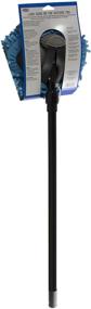 img 2 attached to 🧹 Carrand 93210 Long Chenille Microfiber Wash Mop with 48-Inch Extension Pole in Black