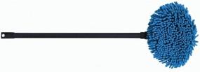 img 4 attached to 🧹 Carrand 93210 Long Chenille Microfiber Wash Mop with 48-Inch Extension Pole in Black