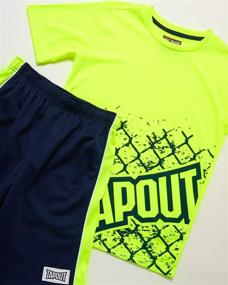 img 3 attached to TAPOUT Boys Active Shorts Set Boys' Clothing for Clothing Sets