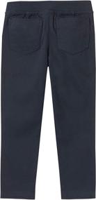 img 1 attached to 👖 Джинсы для девочек Nautica Skinny Fit Stretch Twill школьный форменный брюки