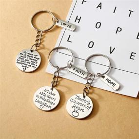 img 1 attached to 🌟 120 Pieces of Engraved Word Charms Pendants: Inspiring DIY Necklaces, Jewelry Making, and Fashion Accessories