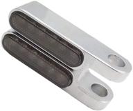 ποΈ cicmod motorcycle led turn signals: mini handlebar brake clutch marker lights in chrome for harley (2pcs) logo