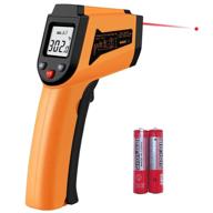 digital laser infrared thermometer gun for kitchen -50°c to 400°c with lcd display logo