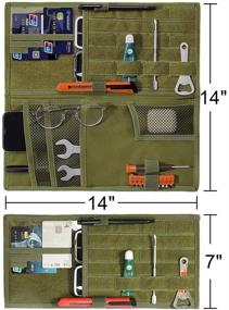 img 3 attached to Тактический органайзер Hzfgszq, совместимый с солнцезащитными очками