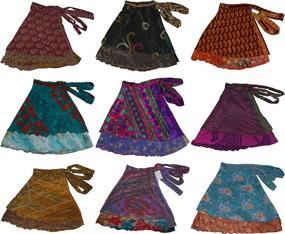 img 3 attached to 👗 Женская магическая юбка Wevez: универсальная и модная разнообразная одежда